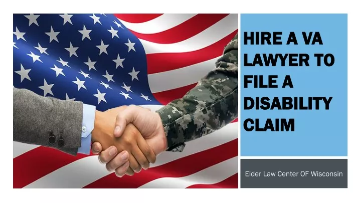 hire a va lawyer to file a disability claim