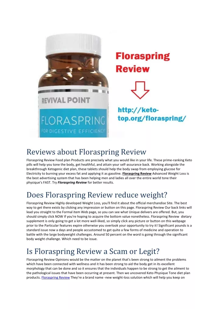 reviews about floraspring review