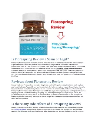 Floraspring Review