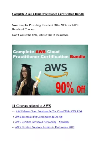 Complete AWS Cloud Practitioner Certification Bundle