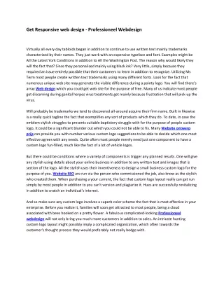get responsive web design professioneel webdesign