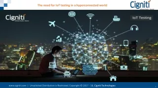 The Need for IoT Testing in a Hyperconnected World