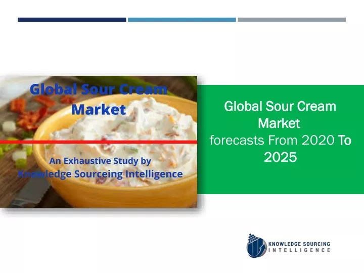 global sour cream market forecasts from 2020