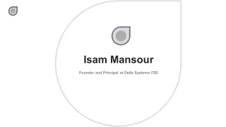 Isam Mansour (Canada) - Provides Consultation in IT