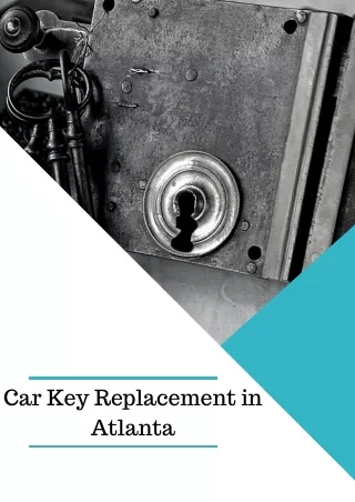 car key replacement in atlanta