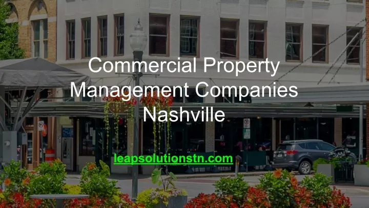 commercial property management companies nashville
