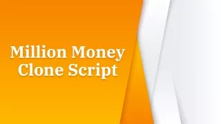 million money clone script