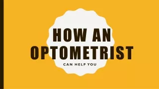 how an optometrist