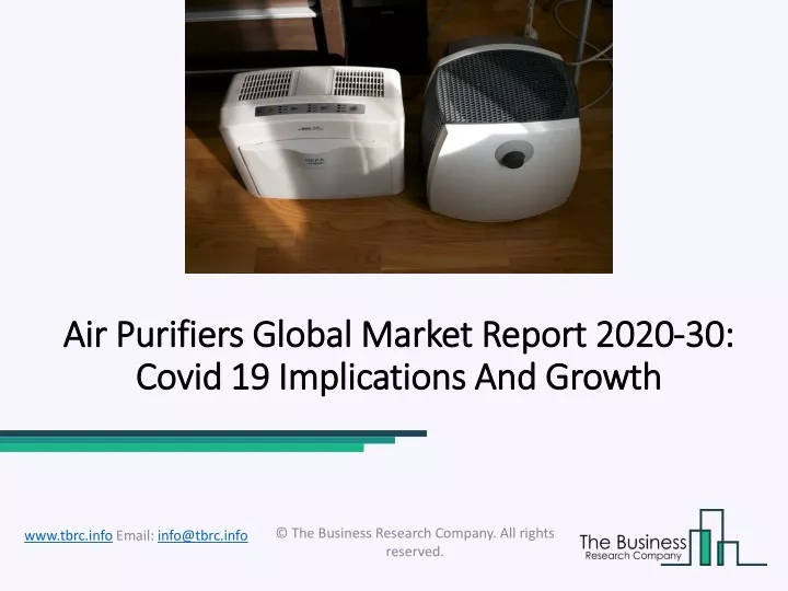 air purifiers global market report 2020