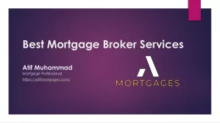 Mortgage Broker Services in Regina