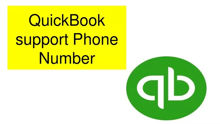 quickbook support phone number