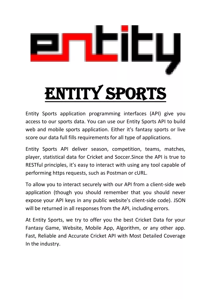 entity sports entity sports