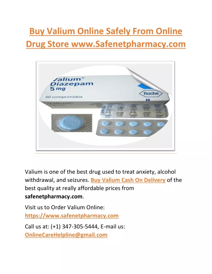 buy valium online safely from online drug store