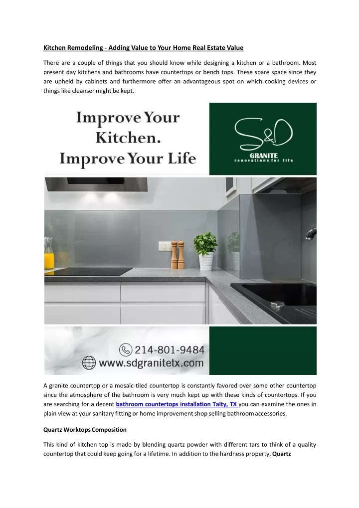 kitchen remodeling adding value to your home real