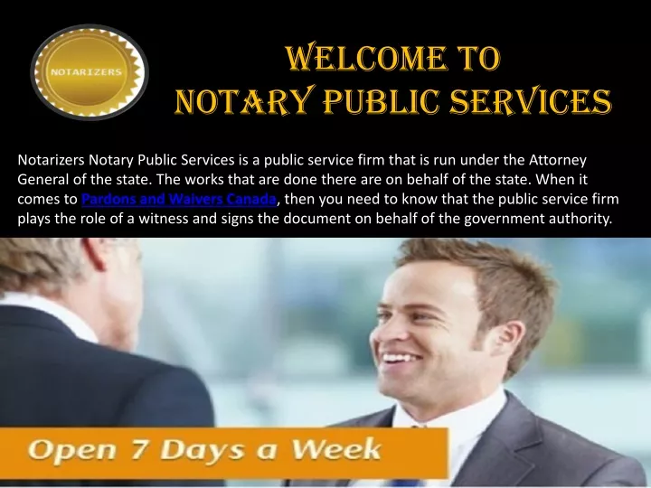 welcome to notary public services