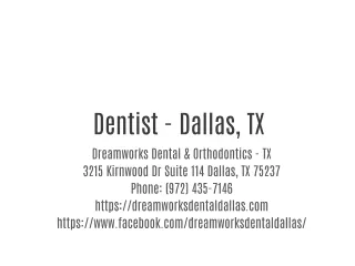 Dentist - Dallas