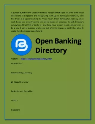 Online open banking api Services - |-( Openbankingdirectory.info )