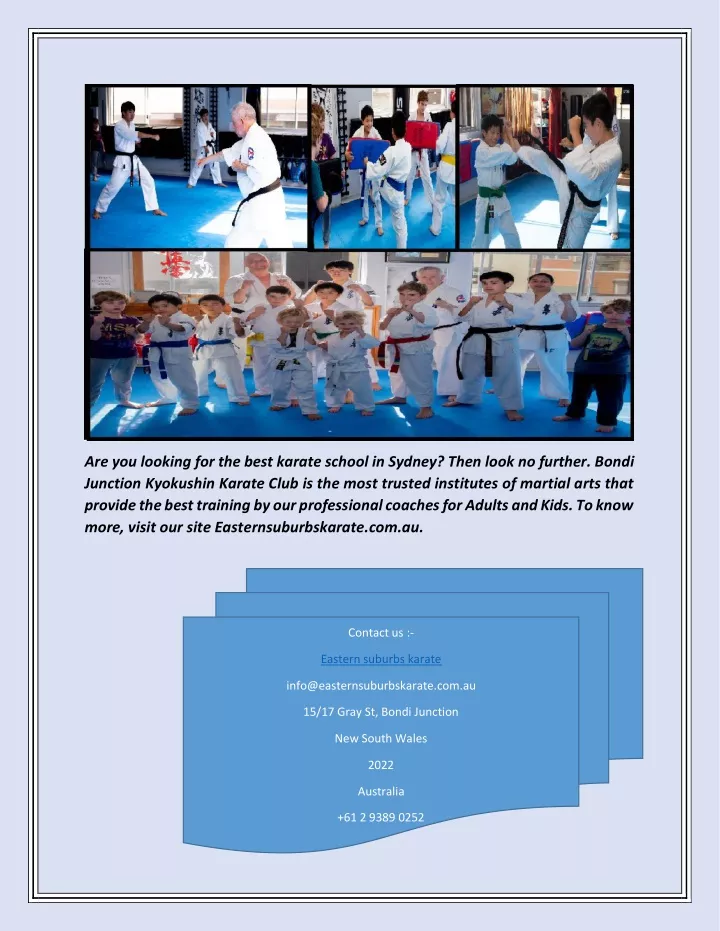 are you looking for the best karate school