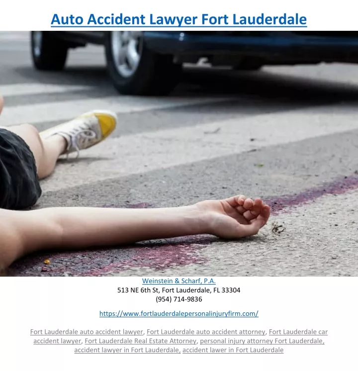 auto accident lawyer fort lauderdale