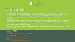 child custody