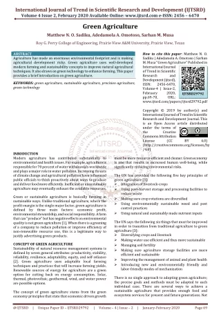 international journal of trend in scientific