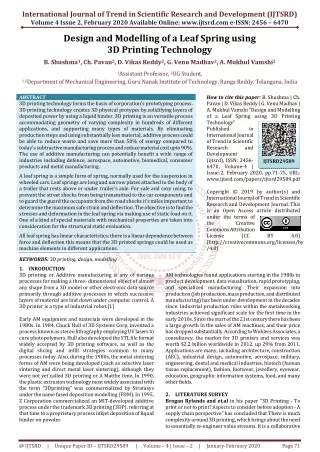 international journal of trend in scientific