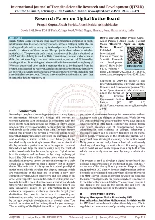 international journal of trend in scientific