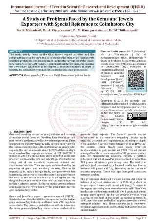 international journal of trend in scientific