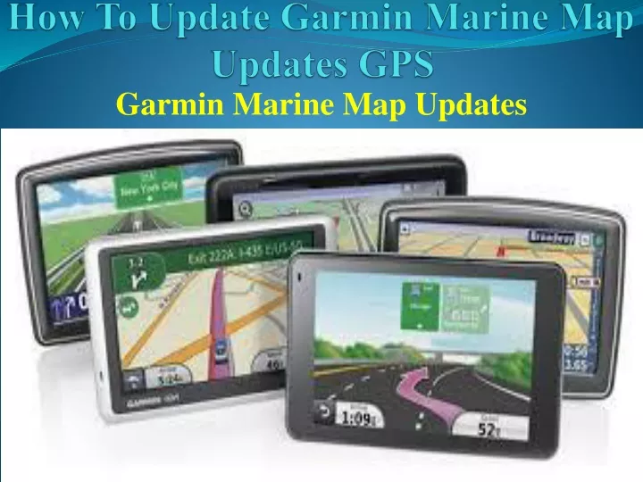how to update garmin marine map updates gps