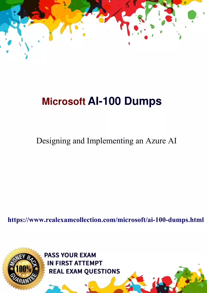 microsoft ai 100 dumps