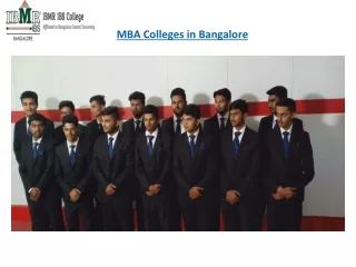 MBA Colleges in Bangalore - IBMR IBS