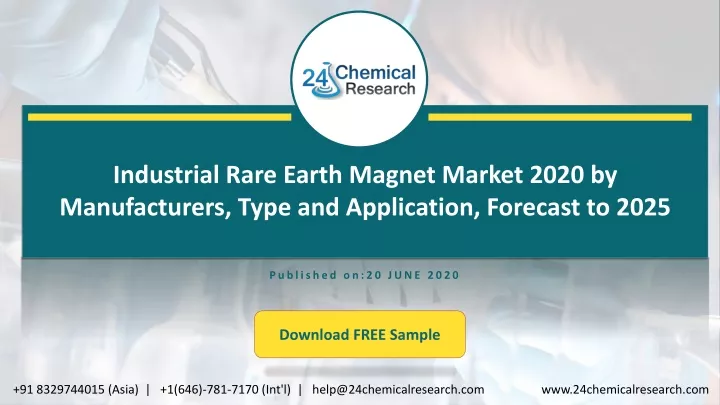 industrial rare earth magnet market 2020