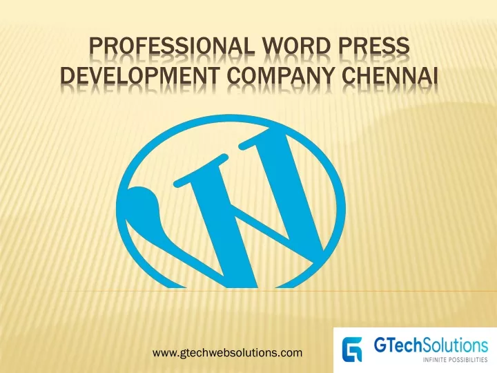 professional word press development company chennai