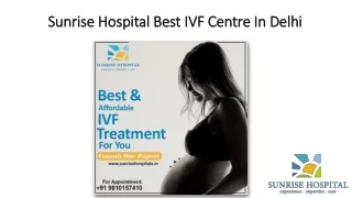 Find The Best IVF Centre In Delhi