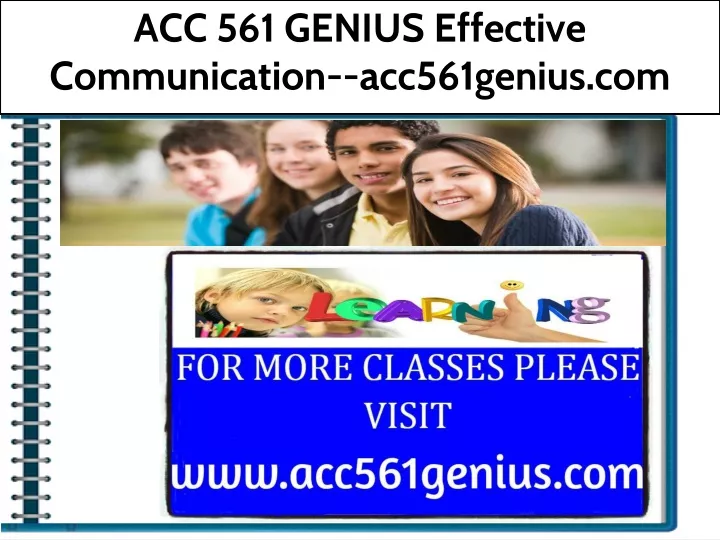 acc 561 genius effective communication