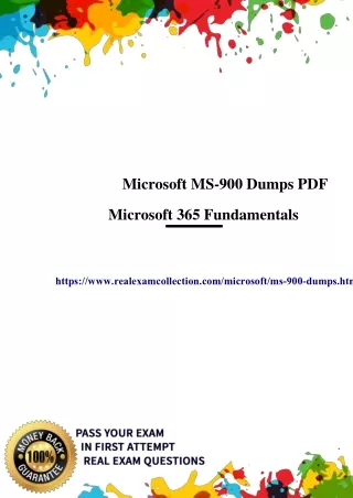 microsoft ms 900 dumps pdf
