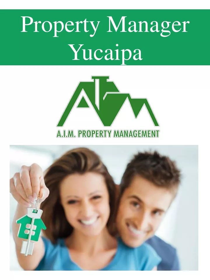 property manager yucaipa
