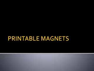 PRINTING DIRECT TO FLEXIBLE MAGNETIC SHEET