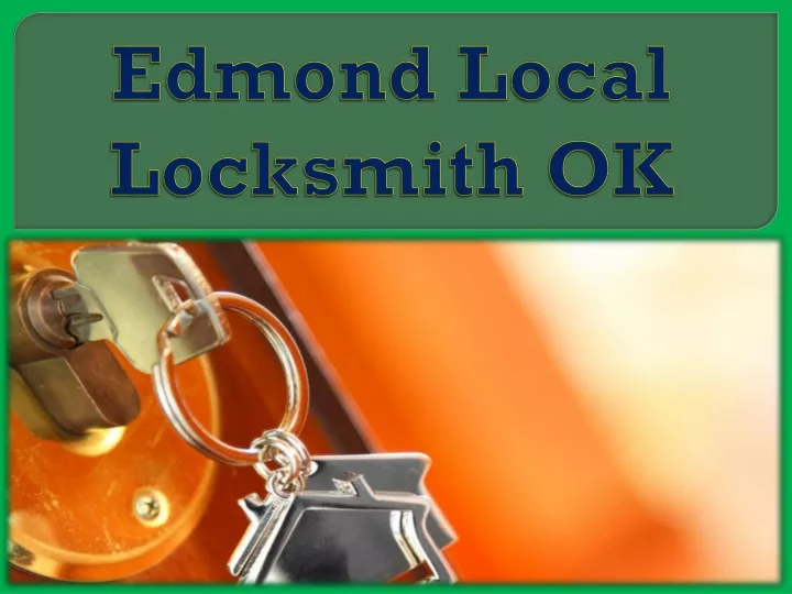 edmond local locksmith ok
