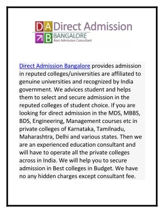 management quota admission Bangalore   agents for admission in Bangalore college admission agents in Bangalore engineeri