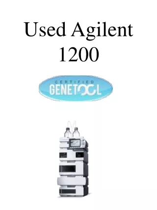 Used Agilent 1200