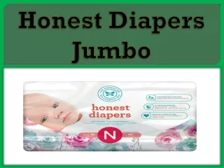 Honest Diapers Jumbo