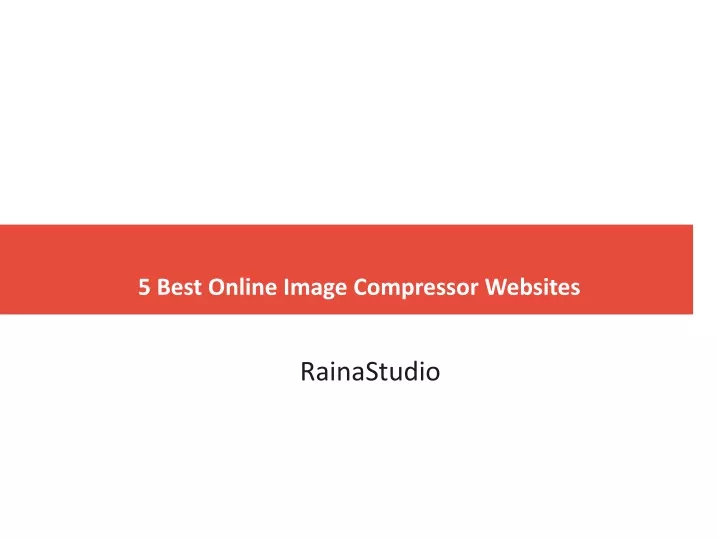 5 best online image compressor websites