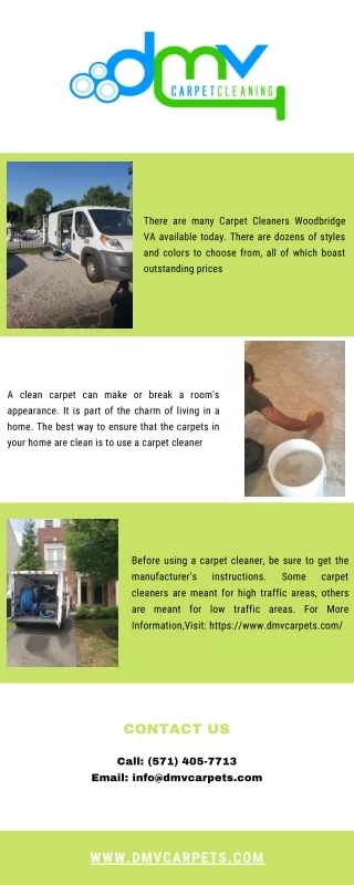 Carpet Cleaning Woodbridge VA