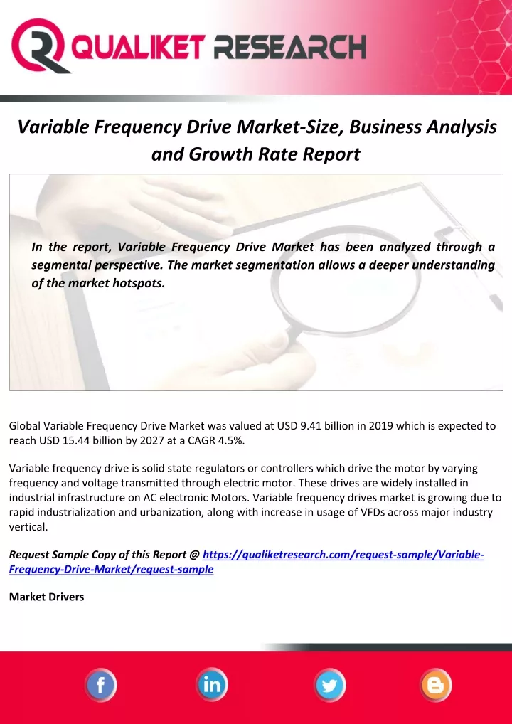 variable frequency drive market size business