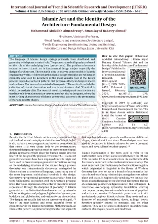 international journal of trend in scientific