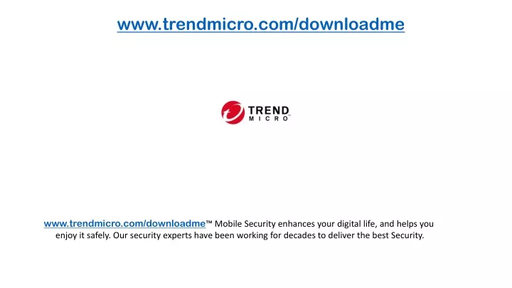 www trendmicro com downloadme