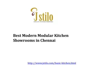Best Modern Modular Kitchen