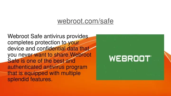 webroot com safe