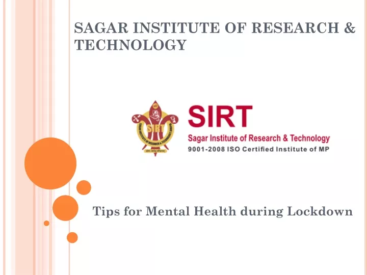 sagar institute of research technology